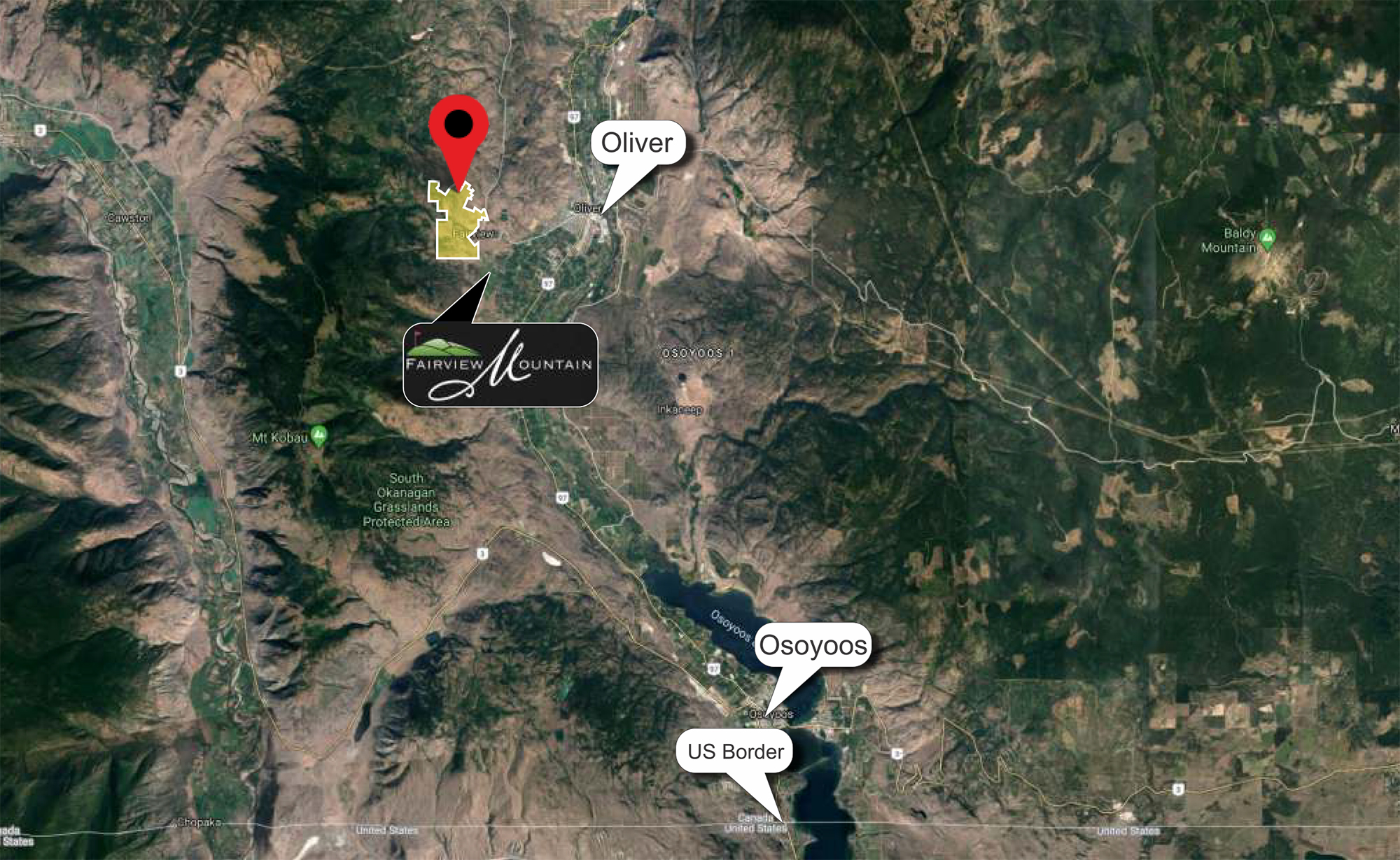 Large property for sale in the South Okanagan